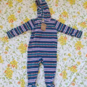 Brand New Patagonia Micro-D Fleece Bunting 12-18m